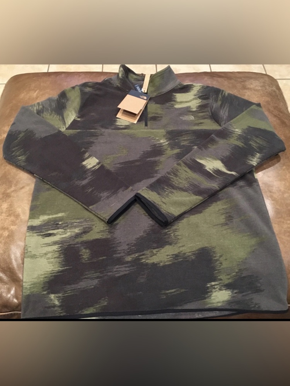 The North Face Tka Glacier Quarter Zip Camo Size XL Women’s New With Tags